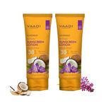 Buy Vaadi Herbals Value Pack Of 2 Sunscreen Lotion Spf-30 With Lilac Extract (110 ml * 2) - Purplle