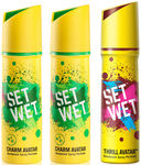 Buy Set Wet Cool Avatar Perfume Spray (150 ml) (Pack of 2) with Free Chill Avatar Perfume Spray (150 ml) - Purplle