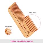 Buy Vega Wooden Dressing Hair Comb,Handmade, (India's No.1* Hair Comb Brand)For Men and Women, (HMWC-03) - Purplle