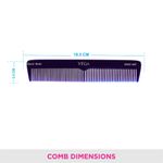 Buy Vega Spectra Dual Color -Graduated Dressing Hair Comb,Handmade (India's No.1* Hair Comb Brand)For Men and Women, (HMSC-04D) - Purplle