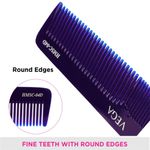 Buy Vega Spectra Dual Color -Graduated Dressing Hair Comb,Handmade (India's No.1* Hair Comb Brand)For Men and Women, (HMSC-04D) - Purplle
