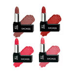 Buy Stay Quirky Lipstick Badass Matte - No Monday Blues Combo - Purplle