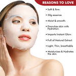 Buy Inatur Rose Sheet Mask (38 g) - Purplle