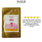 Buy Inatur Rose Sheet Mask (38 g) - Purplle