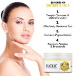 Buy Inatur De-Tan 3 In 1 Cleanser + Exfoliator + Mask (200 g) - Purplle
