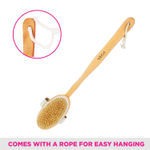 Buy Vega Natural Bristle Bath Brush NBA 1/3 - Purplle