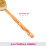 Buy Vega Natural Bristle Bath Brush NBA 1/3 - Purplle