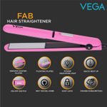 Buy Vega Fab Flat Hair Straightener VHSH-15 - Purplle
