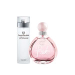 Buy Sergio Tacchini Precious Pink For Woman EDT (100 ml) + Sergio Tacchini Donna For Woman EDT (75 ml) - Purplle