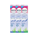 Buy Veet Hair Removal Cream Sensitive Skin (100 g) Pack of 3 - Purplle