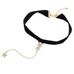 Buy Bling Bag Black Perfect Party Choker Necklace - Purplle