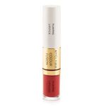 Buy MyGlamm 2 in 1: Creme Lipstick + High Shine Lip Gloss in Burnt Peach + Flesh-tone Nude - Purplle