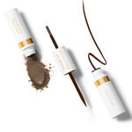 Buy MyGlamm Stay Defined Liquid Eyeliner Brow Powder-Walnut & Ebony-2.8mlX1gm - Purplle
