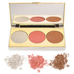 Buy MyGlamm- 3 in 1: Highlighter + Blush in Peach Blush  + Bronzer in Light Brown - Purplle