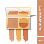 Buy MyGlamm Total Makeover FF Cream Foundation Palette-Latte-5gm - Purplle