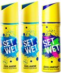 Buy Set Wet Charm Avatar Perfume Spray (150 ml) (Pack of 2) with Free Thrill Avatar Perfume Spray (150 ml) - Purplle