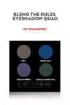 Buy SUGAR Cosmetics Blend The Rules Eyeshadow Quad - 09 Diamonds - Purplle