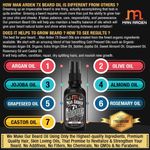 Buy Man Arden 7X Beard Oil (30 ml) (Mandarin) - 7 Premium Oils Supports Beard Growth & Nourishment - Purplle
