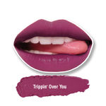 Buy Stay Quirky Lipstick, Soft Matte, Purple, Badass - Trippin' Over You 46 - Purplle
