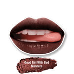 Buy Stay Quirky Lipstick, Soft Matte, Maroon, Badass - Good Girl With Bad Manners 75 - Purplle