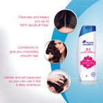 Buy Head & Shoulders Smooth and Silky 2-in-1 Shampoo + Conditioner (180 ml) - Purplle