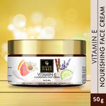 Buy Good Vibes Vitamin E Nourishing Face Cream | Antioxidant, Hydrating, Repairs Skin| No Parabens, No Sulphates, No Mineral Oil, No Animal Testing (50 g) - Purplle