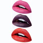 Buy Makeup Mania Moist. Matte Lipstick, Satin Soft, Vibrant Combo of Three (3.8 g) Orange, Pink, Eggplant Purple (Shade 11-14-22) - Purplle