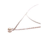 Buy Joker & Witch Single Pearl Silver Necklace - Purplle