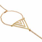 Buy Joker & Witch Gold Triangle Hand Harness - Purplle