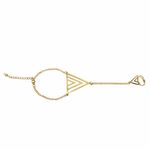 Buy Joker & Witch Gold Triangle Hand Harness - Purplle