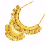 Buy Joker & Witch Ethnic Gold Coin Necklace - Purplle