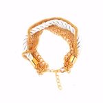 Buy Joker & Witch White Stacked Party Bracelet - Purplle