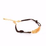 Buy Joker & Witch Single Leaf Brown Bracelet - Purplle
