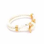 Buy Joker & Witch White Anchor Braided Bracelet - Purplle