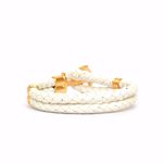 Buy Joker & Witch White Anchor Braided Bracelet - Purplle
