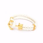 Buy Joker & Witch White Anchor Braided Bracelet - Purplle
