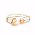 Buy Joker & Witch White Anchor Braided Bracelet - Purplle