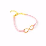 Buy Joker & Witch Pink Infinity Bracelet - Purplle