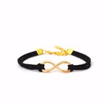Buy Joker & Witch Black Infinity Bracelet - Purplle