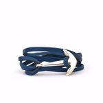 Buy Joker & Witch Navy Anchor Loop Bracelet - Purplle