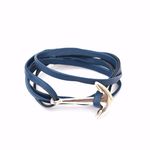 Buy Joker & Witch Navy Anchor Loop Bracelet - Purplle
