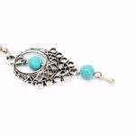 Buy Joker & Witch Turquoise Bead Drop Earrings - Purplle