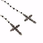 Buy Joker & Witch Vintage Beaded Cross Dangler - Purplle