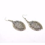 Buy Joker & Witch Intricate Oval Filigree Earrings - Purplle