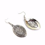 Buy Joker & Witch Intricate Oval Filigree Earrings - Purplle