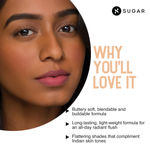Buy SUGAR Cosmetics - Contour De Force - Mini Blush - 02 Pink Pinnacle (Deep Rose Blush) - Long Lasting, Lightweight Makeup Blusher for Face - Purplle