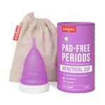 Buy Sirona Reusable Menstrual Cup with No rashes, leakage or odour  - Large - Purplle