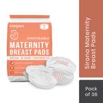 Buy Sirona Premium Disposable Maternity Breast Pads - 30 + 6 Pads - Purplle