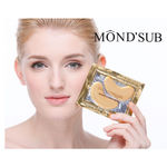 Buy MondSub Gold Eye Mask Pack Of 3 - Purplle