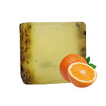 Buy Good Vibes Natural Hand Made Soap - Orange (100 gm) - Purplle